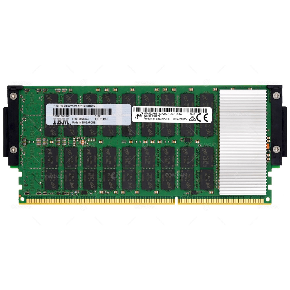 00VK274 IBM 128GB DDR4 1600MHZ CDIMM 16GX72 FOR E850C POWER 8 -